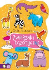 Przejdź do produktu Słodkie kolorowanki. Zwierzaki egzotyczne