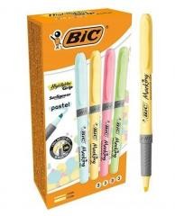Przejdź do produktu Zakreślacz Highlighter Grip Pastel 4 kolory, BiC