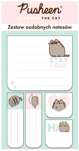 Przejdź do produktu Zestaw notesów 30k 5 szt Pusheen