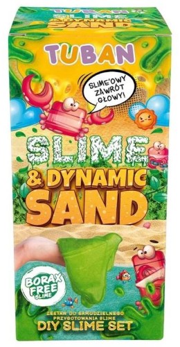 Przejdź do produktu Slime zestaw diy& Piasek dynamiczny TUBAN