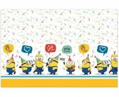 Przejdź do produktu Obrus plastikowy "Minions 2 - The Rise of Gru" - 120 x 180 cm