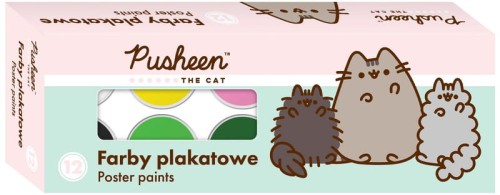 Przejdź do produktu Farby plakatowe 12 kolorów 20 ml PUSHEEN