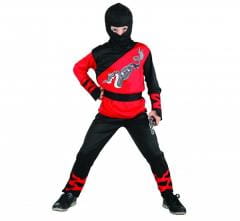 Przejdź do produktu #LSC Zestaw Dragon Ninja (bluzka, spodnie, kaptur, nakładki na ręce, pas), rozm. 110/120 cm