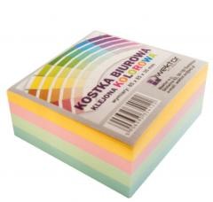 Przejdź do produktu Kostka biurowa klejona kolorowa Wektor 85x85x35mm