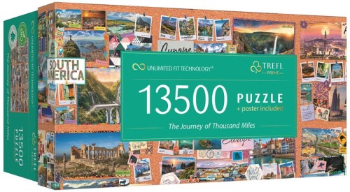 Przejdź do produktu Puzzle 13500el UFT The Journey of Thousand Miles 8