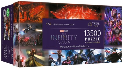 Przejdź do produktu Puzzle 13500el UFT The Ultimate Marvel Collection