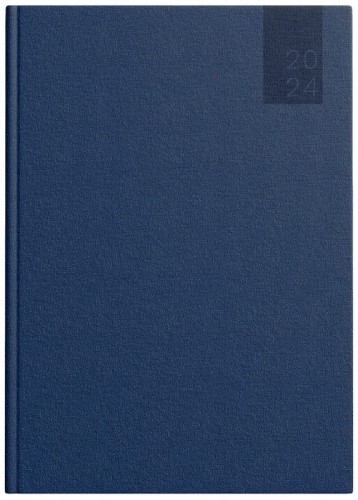 Przejdź do produktu Kalendarz książkowy A5 2024 dzienny Basic granatowy, Top-2000