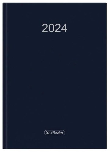 Przejdź do produktu Kalendarz Dzienny Szefa A5 Granat 2024