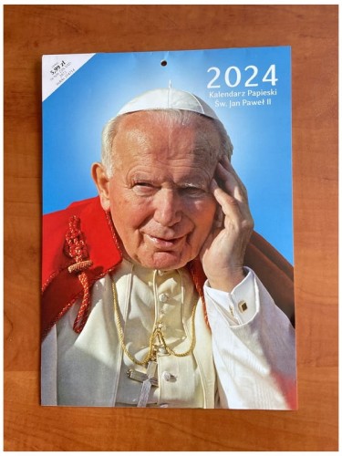 Przejdź do produktu Kalendarz 2024 O-PRESS A4 Papieski