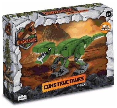 Przejdź do produktu Klocki konstrukcyjne Dinorassic t-rex 16x21x4
