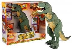 Przejdź do produktu 4077 Dinozaur Tyranozaur na baterie  zielony chodzi