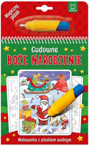 Przejdź do produktu Cudowne Boże Narodzenie. Malowanka z pisakiem wodnym. Wydanie II