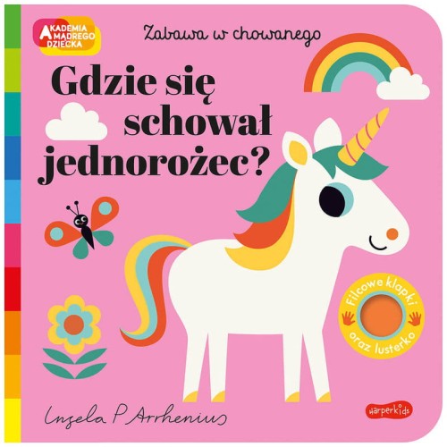 Przejdź do produktu Książka Gdzie się schował Jednorożec? Zabawa w chowanego,Akademia mądrego dziecka, Harpercollins