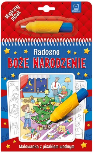 Przejdź do produktu Radosne Boże Narodzenie. Malowanka z pisakiem wodnym. Wydanie II