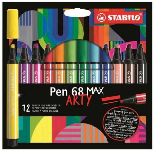 Przejdź do produktu STABILO 768/12-21 FLAMASTRY PEN 68 MAX ETUI 12SZT