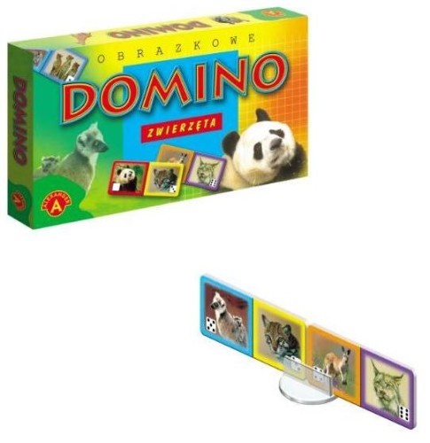 Przejdź do produktu Domino zwierzęta gra . 0205 p16. ALEXANDER