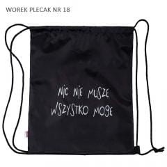 Przejdź do produktu WOREK PLECAK 18