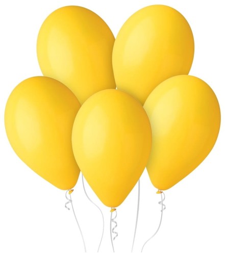 Przejdź do produktu Balony G110 pastel 12" - żółte 02/ 100 szt.