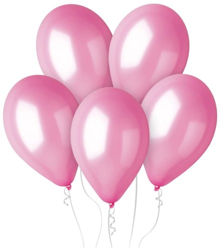 Przejdź do produktu Balon G110 metaliczne 12"" różowe 33/100szt Godan