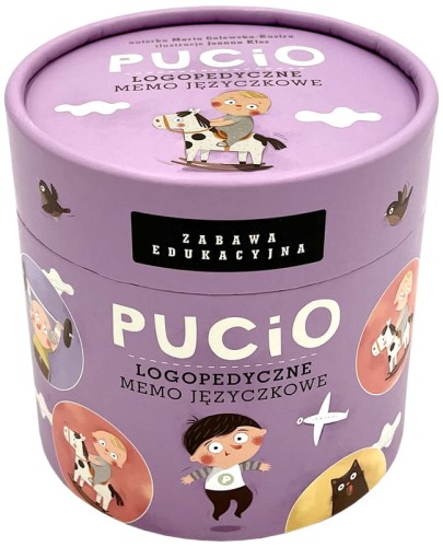 Przejdź do produktu Gra Pucio. Logopedyczne memo języczkowe, Nasza Księgarnia