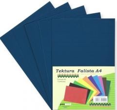 Przejdź do produktu Tektura A4 falista ciemnoniebieska 5szt