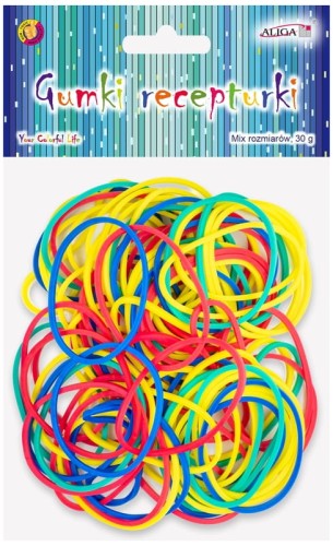 Przejdź do produktu Gumki recepturki GUM-3539 mix kolorów, rozm.3,8cm