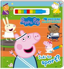 Przejdź do produktu Książka Peppa Pig. Wodne Zgadywanki cz. 3 Jaki to sport?, MSZ