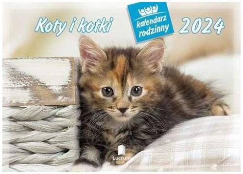 Przejdź do produktu Kalendarz Koty i kotki 2024