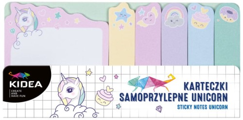 Przejdź do produktu KARTECZKI SAMOPRZYLEPNE UNICORN KIDEA 8675