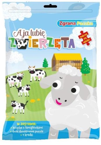 Przejdź do produktu Książka A ja lubię zwierzęta. Zgrana paczka cz. 1, MSZ