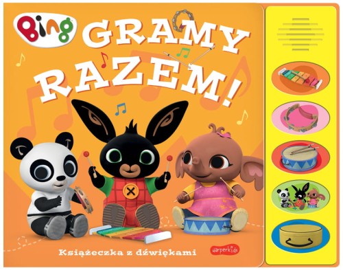 Przejdź do produktu Gramy razem! Bing. Książeczka z dźwiękami