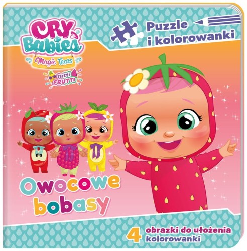 Przejdź do produktu Książka Cry babies. Puzzle i kolorowanki cz 1 Owocowe bobasy, MSZ
