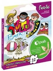 Przejdź do produktu Kredki Fiorello świecowe 12 kol