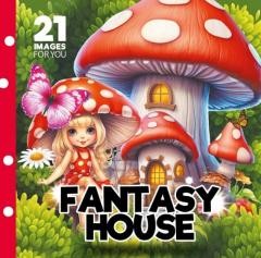 Przejdź do produktu Kolorowanka 160x160 Fantasy house Bajkowe domki
