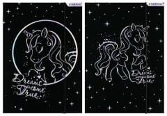Przejdź do produktu TECZKA Z GUMKA PAP A4 UNICORN HOLO STK FOL10 10