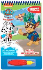 Przejdź do produktu Książka Psi Patrol. Wodne kolorowanie cz. 12 Można na nas liczyć!, MSZ