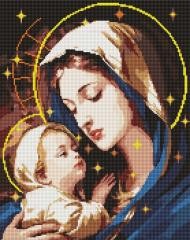 Przejdź do produktu Diamentowa mozaika - Miłość matki 40x50cm
