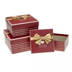 Przejdź do produktu Zest. Pudełek PUG-23235-KW RED set 3 pcs