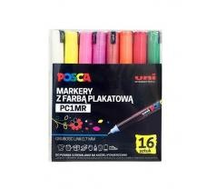 Przejdź do produktu Marker pigmentowy Posca PC-1MR zestaw 16 szt., Uni