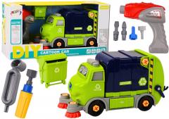 Przejdź do produktu 18638 Śmieciarka Kreskówkowa Do Skręcania Ruchoma DIY Granatowy