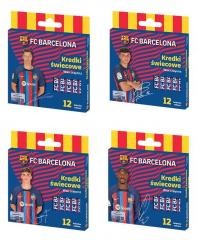 Przejdź do produktu KREDKI ŚWIECOWE OKRĄGŁE FC BARCELONA 12KOL 3428