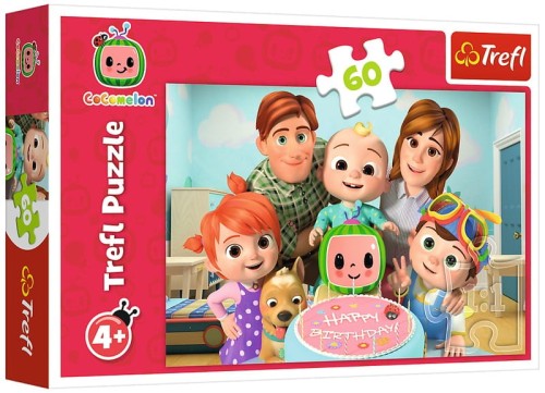Przejdź do produktu Puzzle 60el Cocomelon, wspanialy dzień Trefl