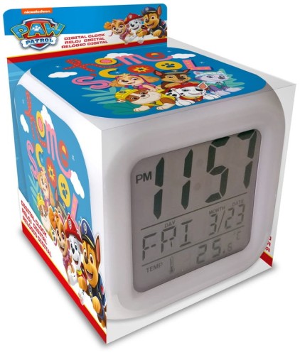 Przejdź do produktu Budzik cyfrowy z alarmem PAW PATROL Psi Patrol PW1