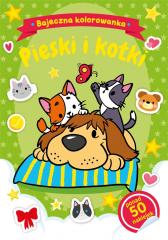 Przejdź do produktu Bajeczna kolorowanka. Pieski i kotki