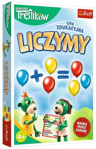 Przejdź do produktu Gra edukacyjna układanka Liczymy Rodzina Treflików