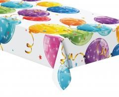 Przejdź do produktu Obrus plastikowy Sparkling Balloons, 120x180 cm