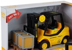 Przejdź do produktu 6990-wózek widłowy z naciągiem 1;16 dźwięk światło