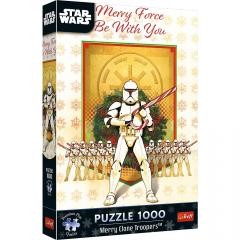 Przejdź do produktu Puzzle 1000 el. XMAS Premium Plus - Świąteczny Patrol Szturmowców 12086, Trefl
