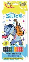 Przejdź do produktu Kredki ołówkowe trójkątne 12-kol. Stitch, Beniamin
