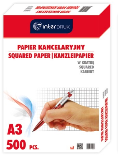 Przejdź do produktu Papier kancelaryjny A3 kratka